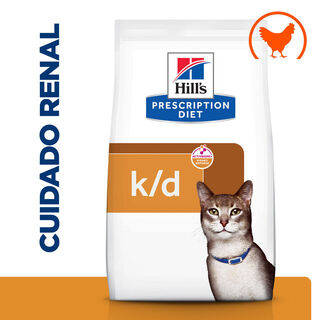 Hill's Prescription Diet Kidney Care k/d Pollo pienso para gatos